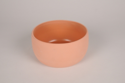 A232QS Pink terracotta bowl D18cm H9.5cm