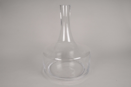 A232W3 Vase en verre déco D28cm H40cm