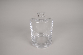A235W3 Glass bottle vase D10.5cm H16cm