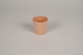 A236QS Pink terracotta planter D7cm H7cm