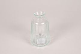 A251NH Glass bottle vase D6.5cm H11cm