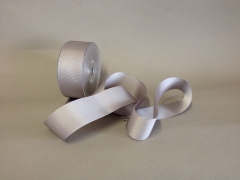 A268UN Grosgrain ribbon grey 38mmx20m 