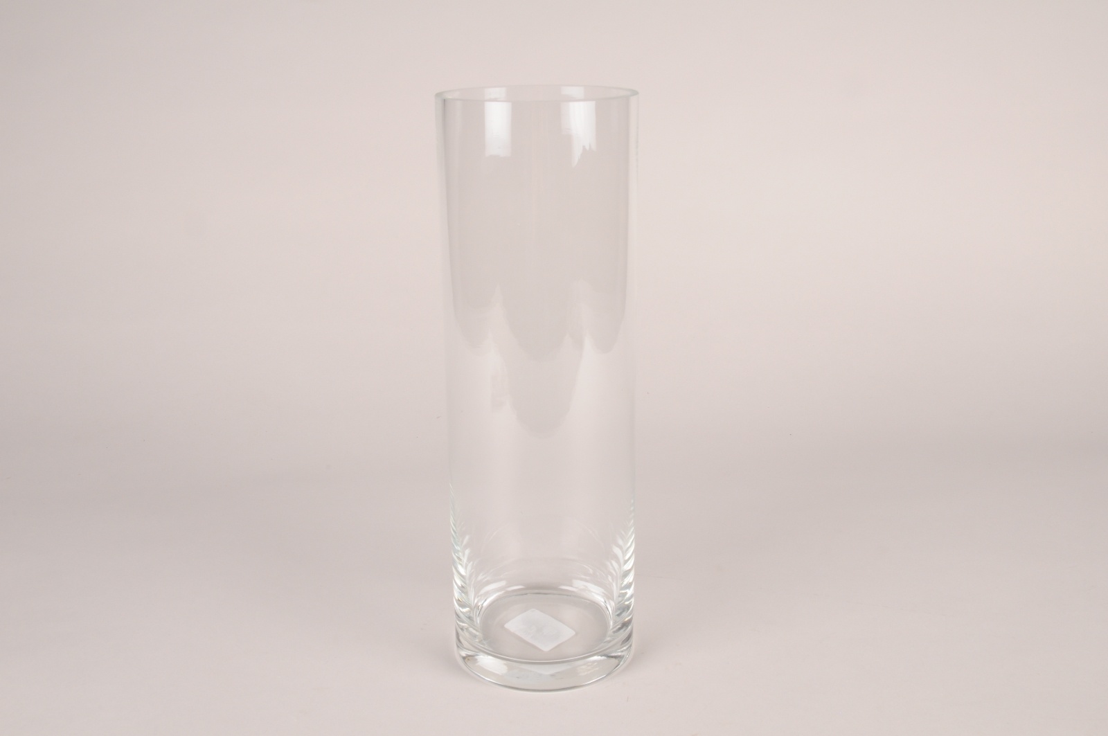 Vase en verre cylindre D10cm H30cm