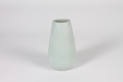 A293QS Grey blue ceramic vase D12cm H19cm