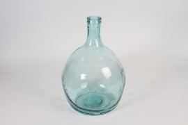 A325R4 Clear glass bottle vase D30cm H42cm