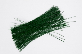 A338MG Floral green stub wire 40 