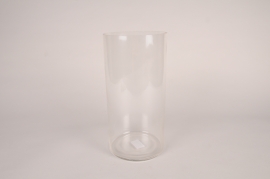 A340I0 Clear glass cylinder vase D15cm H30cm