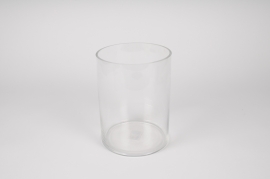 A349I0 Clear glass cylinder vase D15cm H20cm