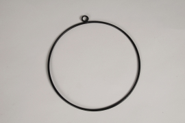 A367U7 Black metal hoop D20cm
