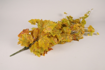 a372am Yellow artificial virginia creeper H95cm