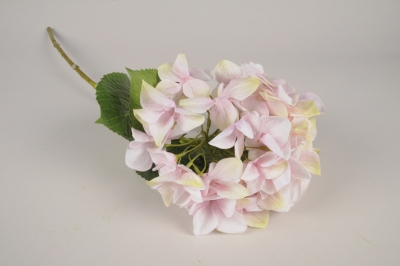 a393am Light pink artificial hydrangea H69cm