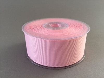 A395UN Ruban gros grain rose 38mm x 20m