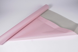 A418QX Rouleau de papier kraft rose / vert de gris 80cmx50m