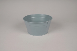 A430KM Green zinc bowl planter D19.5cm H10cm
