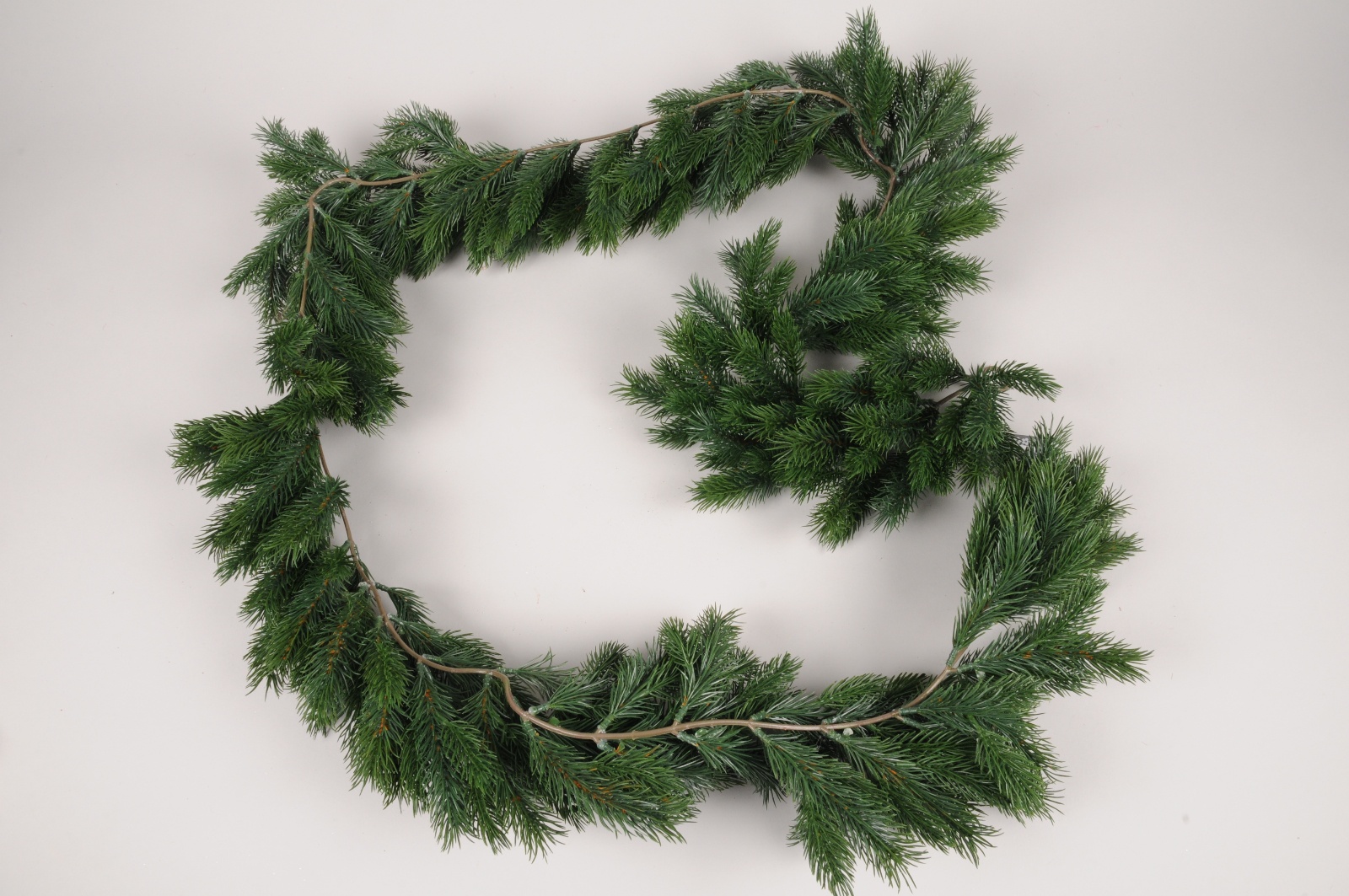 Artificial green fir tree garland L180cm