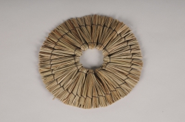 A464U7 D&eacute;co soleil en paille de mendong D22cm
