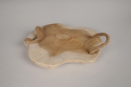 A526U7 Teak tray D26cm