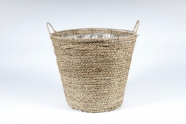 A554NM Natural seagrass planter basket D33cm H30cm