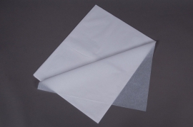 A566QX Paquet de 240 feuilles papier de soie blanc 75x 50x75cm