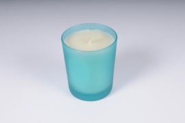 A592NG Glass scented candle CAVIAR BLEU