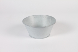 A594NM Antique grey zinc bowl D18cm H8cm