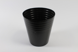 A608NM Black plastic insert for planter D34cm H34.5cm