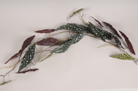 a645nn Green artificial begonia tamaya L118cm