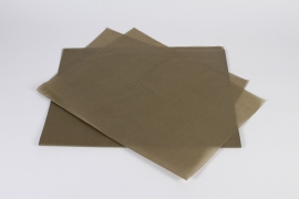 A655QX Paquet de 480 feuilles papier de soie taupe 50x75cm