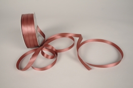 A742UN Ruban tissu vieux rose 12mm x 100m