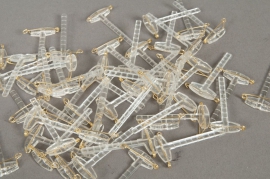 a745qv  Box of 50 corsage clips Box of 50 corsage clips 