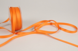 A797UN Orange satin ribbon 10mm x 35m