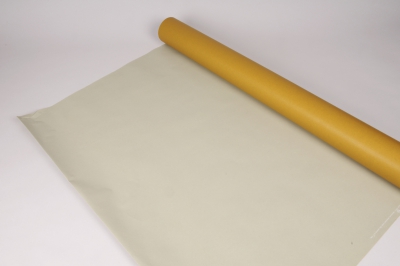 A847QX Rouleau de papier kraft ocre / vert 80cmx50m