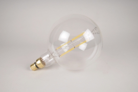 A852DQ Ampoule filament LED blanc chaud D20cm H30.5cm