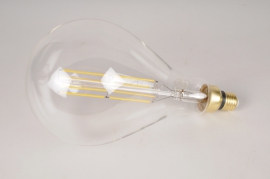 A853DQ Ampoule LED blanc chaud D16cm H30cm