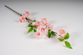 a923nn Cerisier artificiel rose clair H73cm