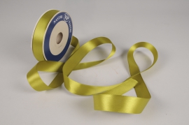 A934UN Ruban satin vert 25mm x 50m