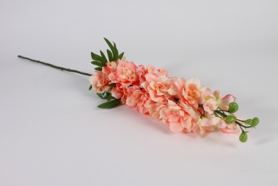 a941nn Pink artificial delphinium H91cm