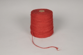 A944UN Rouleau fil de jute rouge D2mm