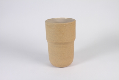 A953TT Vase en c�ramique cr�me D17.5cm H27cm