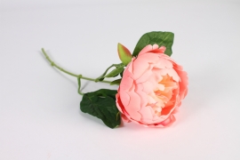 a961nn Pink artificial peony H35cm