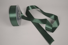 A975UN Dark green fabric ribbon 40mm x 50m