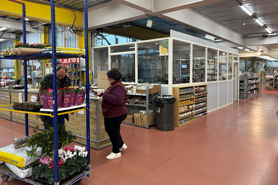 Accueil des clients chez Lecomptoir.com Le Comptoir du jardin ou Le comptoir des Fleuristes