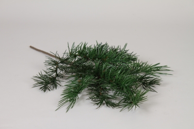 AM-000253 Artificial green fir branch H48cm