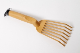 AT-000021 Ochre plastic rake H26cm