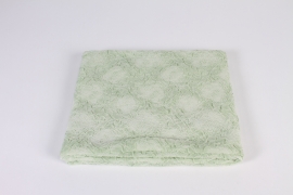 B022UN Light green damask fabric 110cm x 2.5m