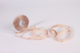 B064UN Beige ribbon 15mm x 20m