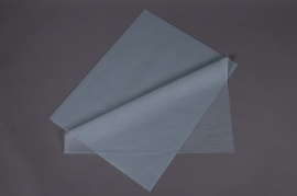 B134QX Paquet de 480 feuilles papier de soie gris 50x75cm