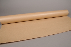 B182QX Kraft paper roll natural 80cm x 50m