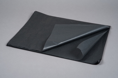 Paquet de 480 feuilles papier de soie gris 50x75cm