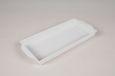 B213QV Paquet de 25 coupes en plastique blanc L26cm